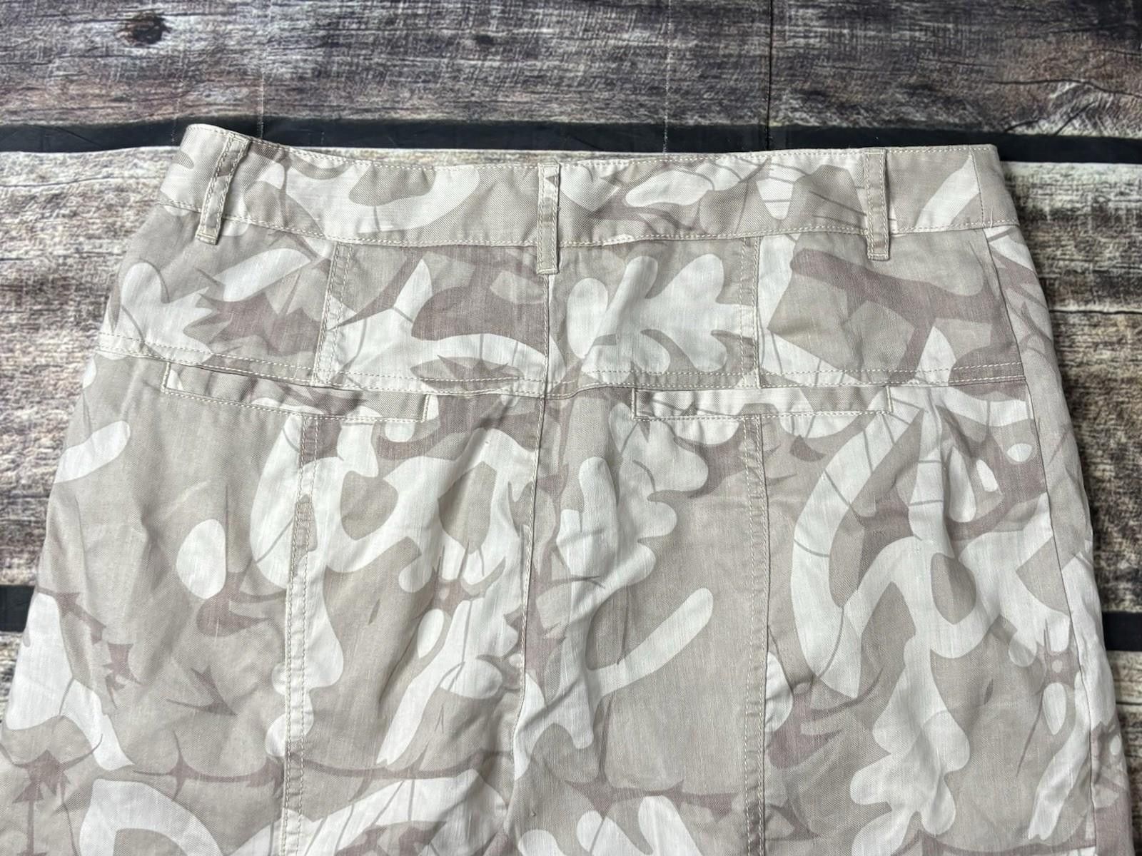 Other Anthropologie Pants Women's 32x24 Linen Blend Camo Size 32" / US 10 / IT 46 - 7 Thumbnail