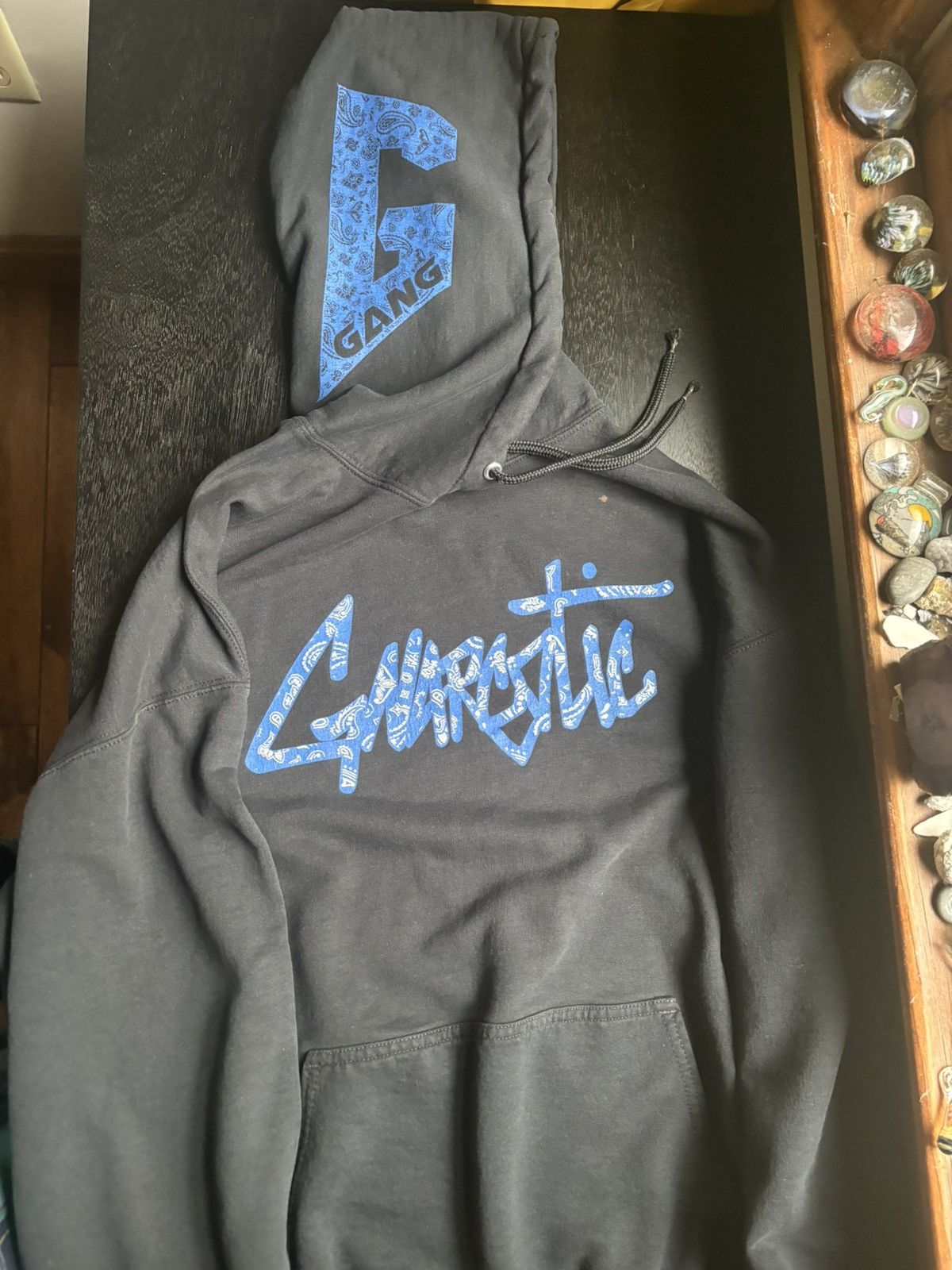 Gnarcotic Gnarcotic Blue Paisley Logo Hoodie Size US L / EU 52-54 / 3 - 1 Thumbnail