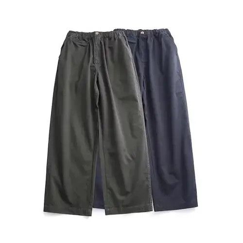 20AW Indigo Union Japan Grey Worker Minimal Pants
