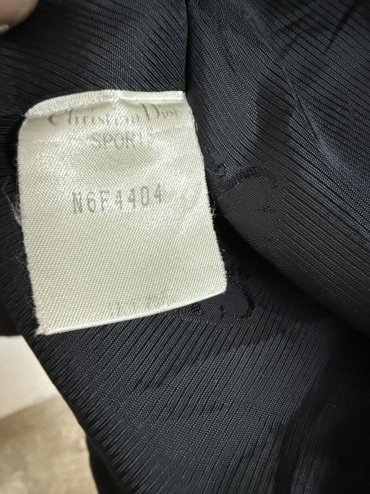 Dior × Vintage Vintage Christian Dior Sports Sleeveless Jacket With Hoodie Size L / US 10 / IT 46 - 7 Thumbnail