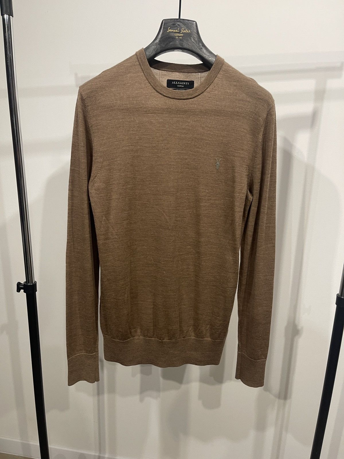 Allsaints Allsaints wool sweater black M Size US M / EU 48-50 / 2 - 1 Thumbnail