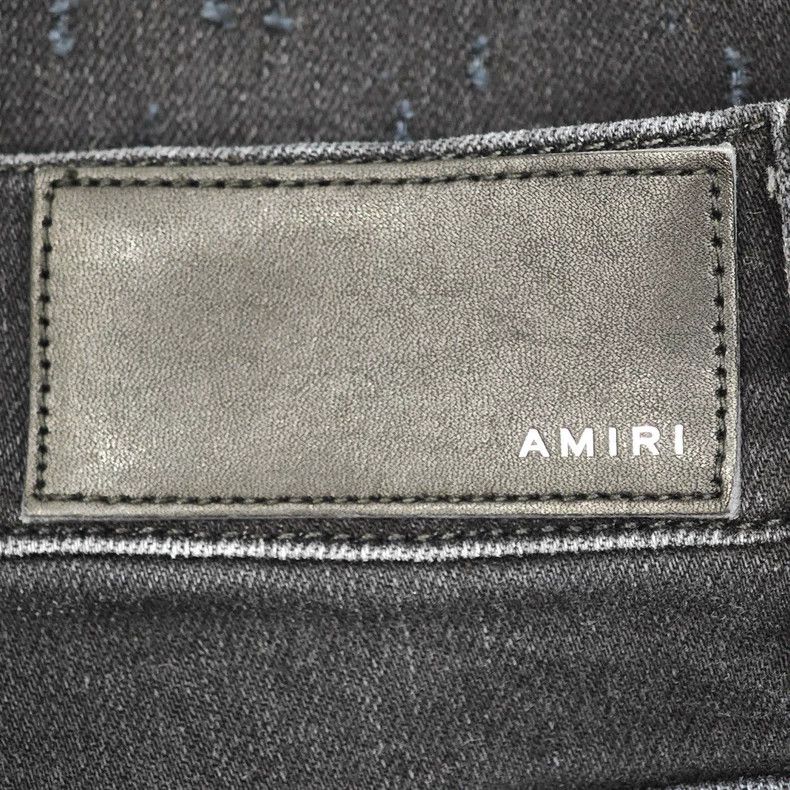 Amiri Amiri black destroyed jeans Size US 33 - 5 Thumbnail