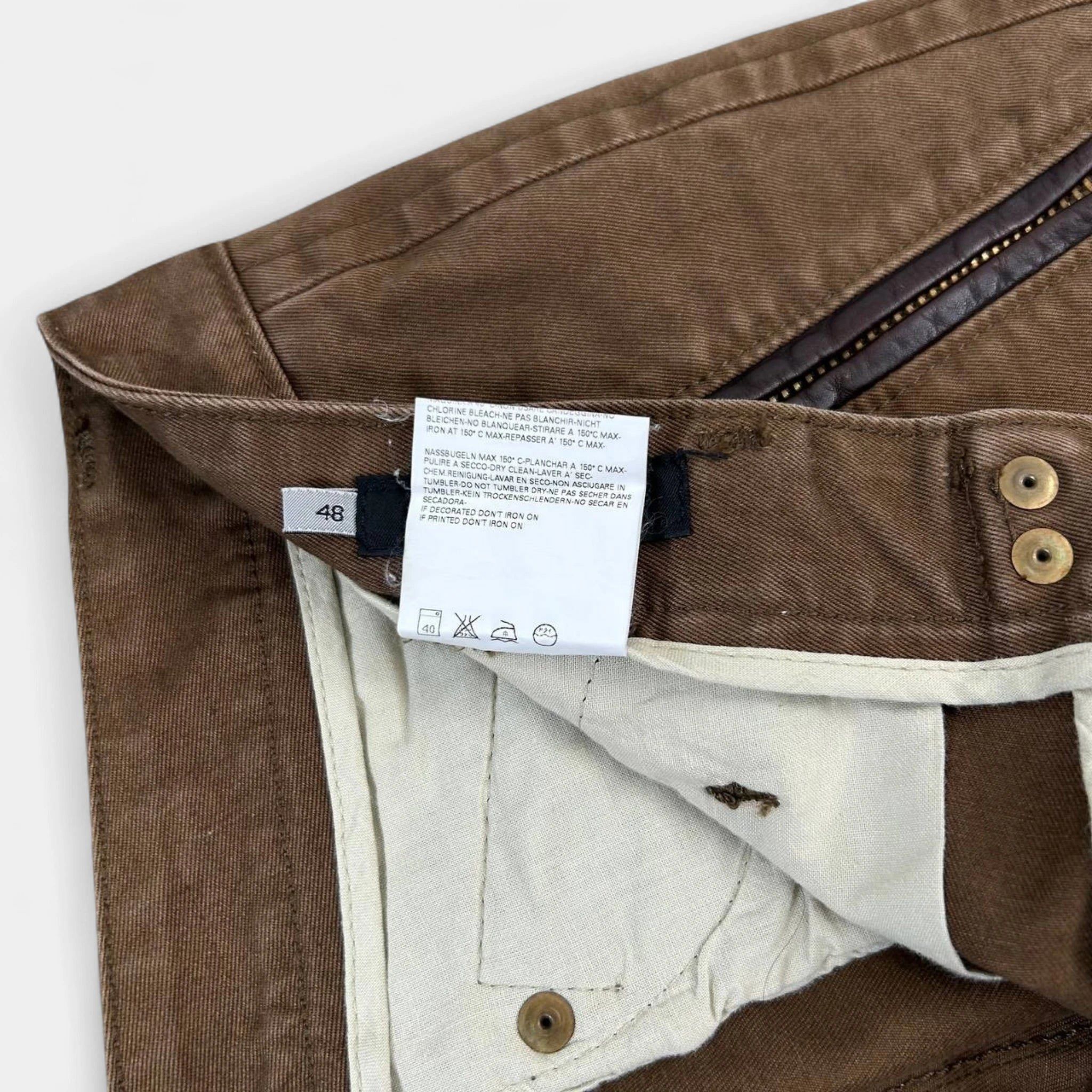 Dsquared2 Dsquared2 Brown Flare Pants Size US 34 / EU 50 - 6 Thumbnail