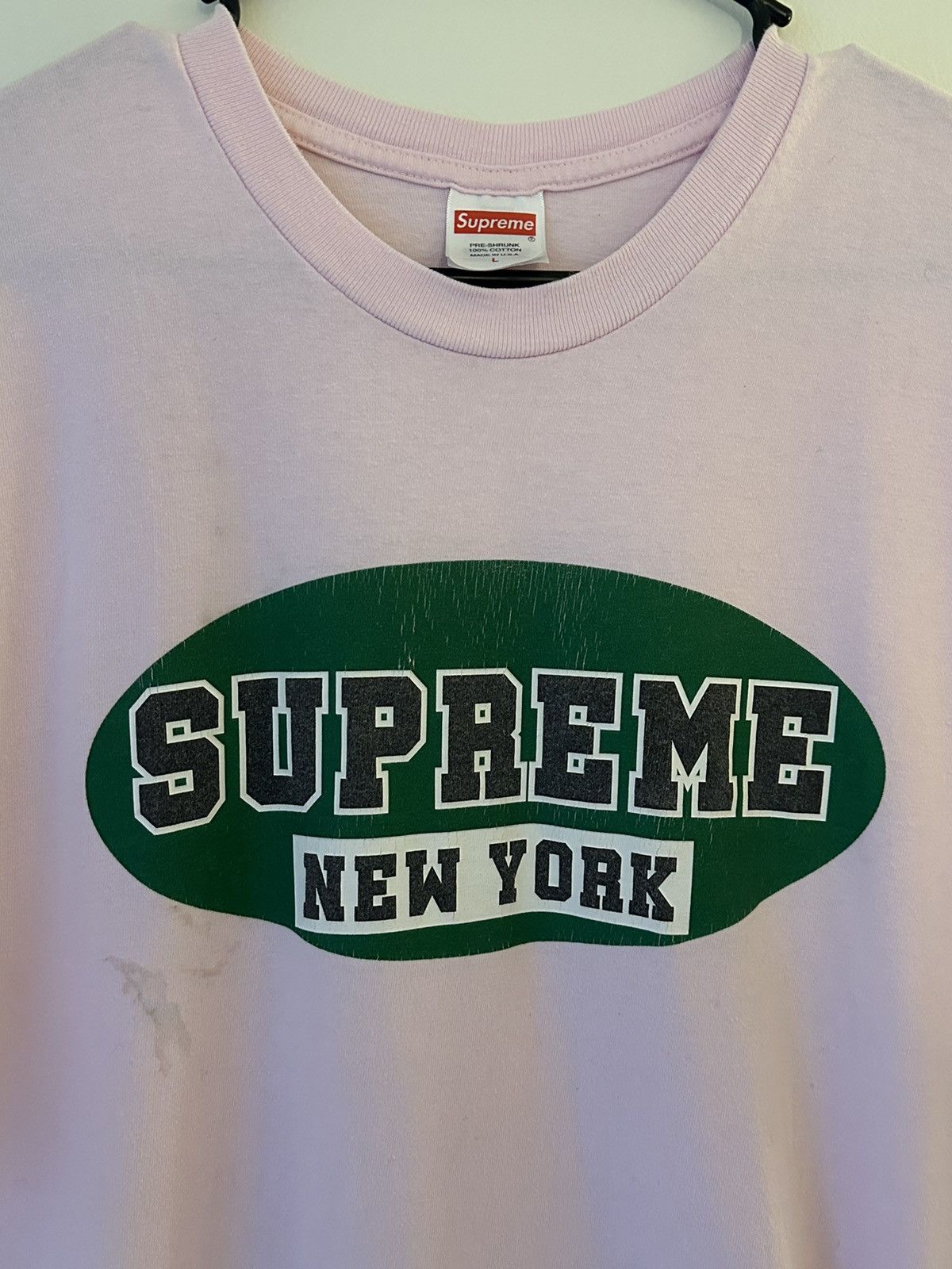 Supreme Supreme New York Tee Size US L / EU 52-54 / 3 - 2 Thumbnail