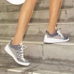 SOREL SOREL Dove Grey Suede Leather White Out N About Sneakers Size US 12 / IT 42 - 3 Thumbnail