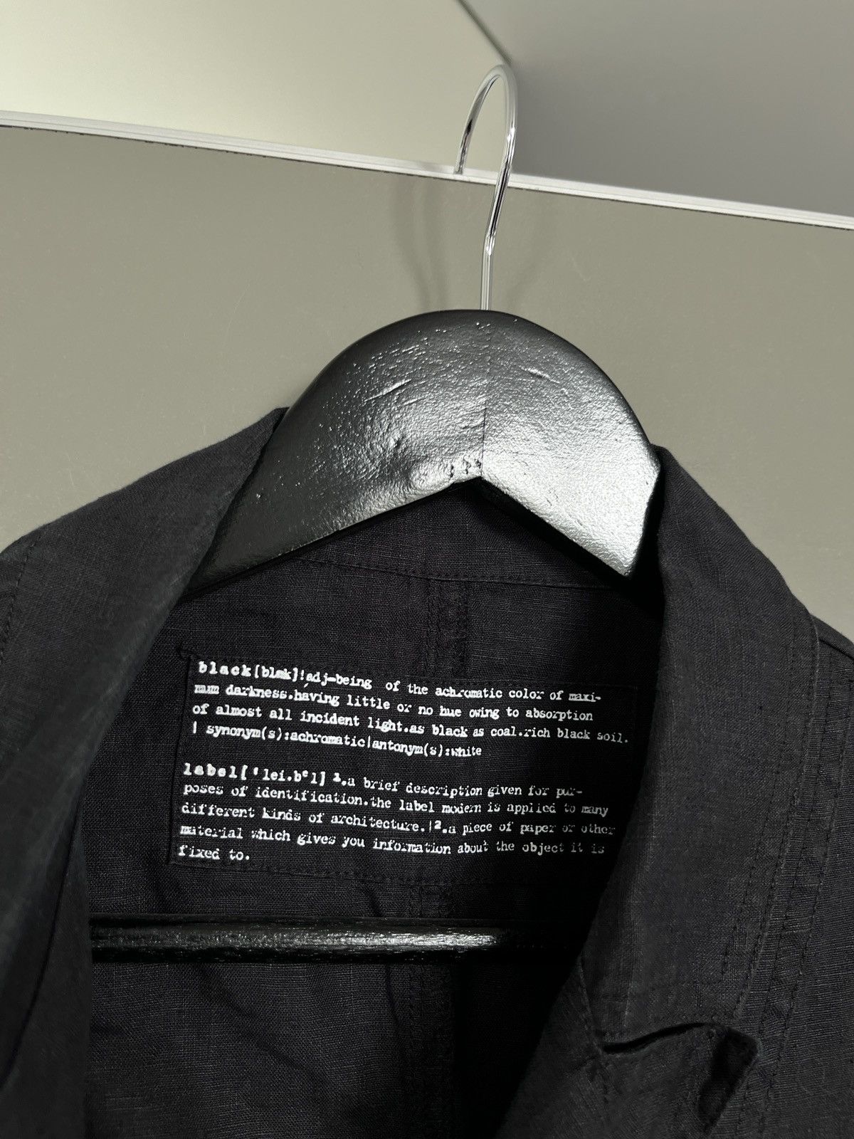 Rundholz RUNDHOLZ Black Label Linen Blazer Jacket Black Size XS / US 0-2 / IT 36-38 - 4 Thumbnail