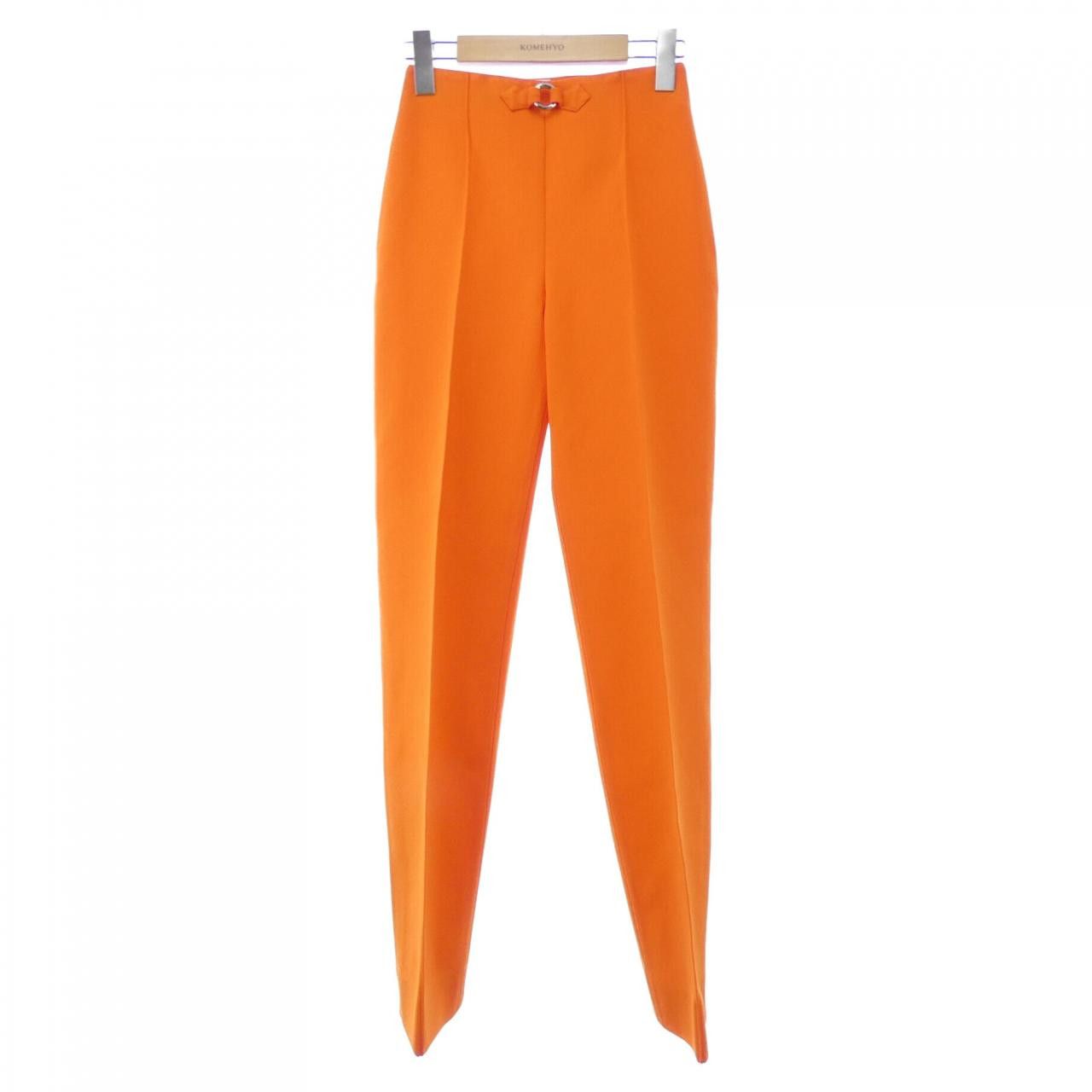 Hermes Hermes Hermes Milano Jersey Straight Pants34 Textile Pants DUTY FREE for USA Size ONE SIZE - 1 Thumbnail
