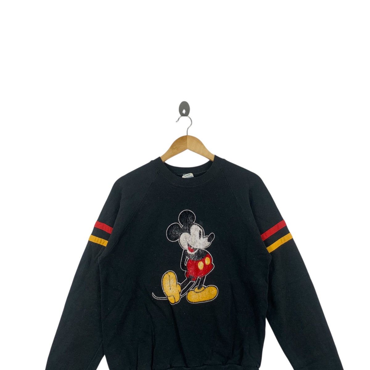 Mickey Mouse Vintage 80’ MICKEY MOUSE GERMANY Yellow Shoes Disney Size L / US 10 / IT 46 - 2 Thumbnail