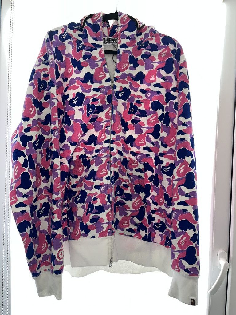 Bape GUANGZHOU Store Camo Shark Full Zip Hoodie (2025) Size US XXL / EU 58 / 5 - 3 Thumbnail
