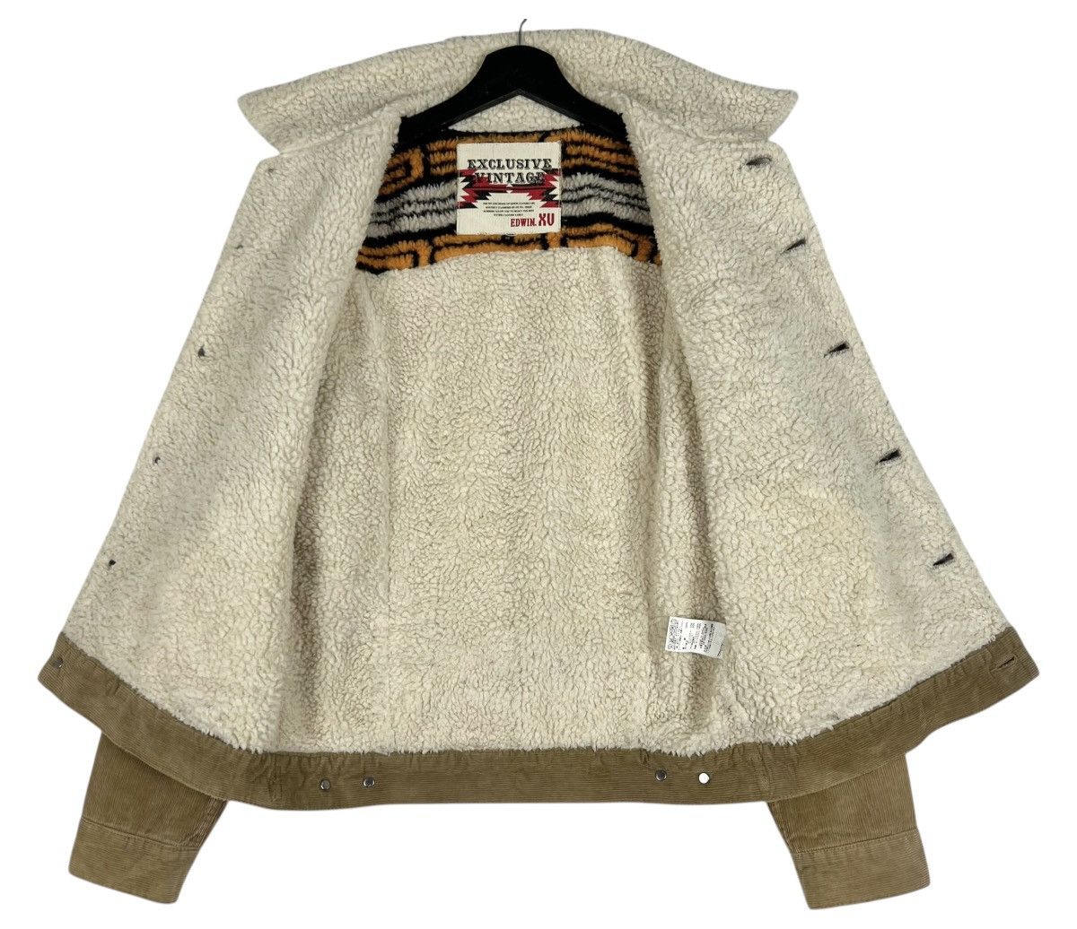 Edwin Vintage Edwin Corduroy Sherpa Jacket Size US M / EU 48-50 / 2 - 3 Thumbnail