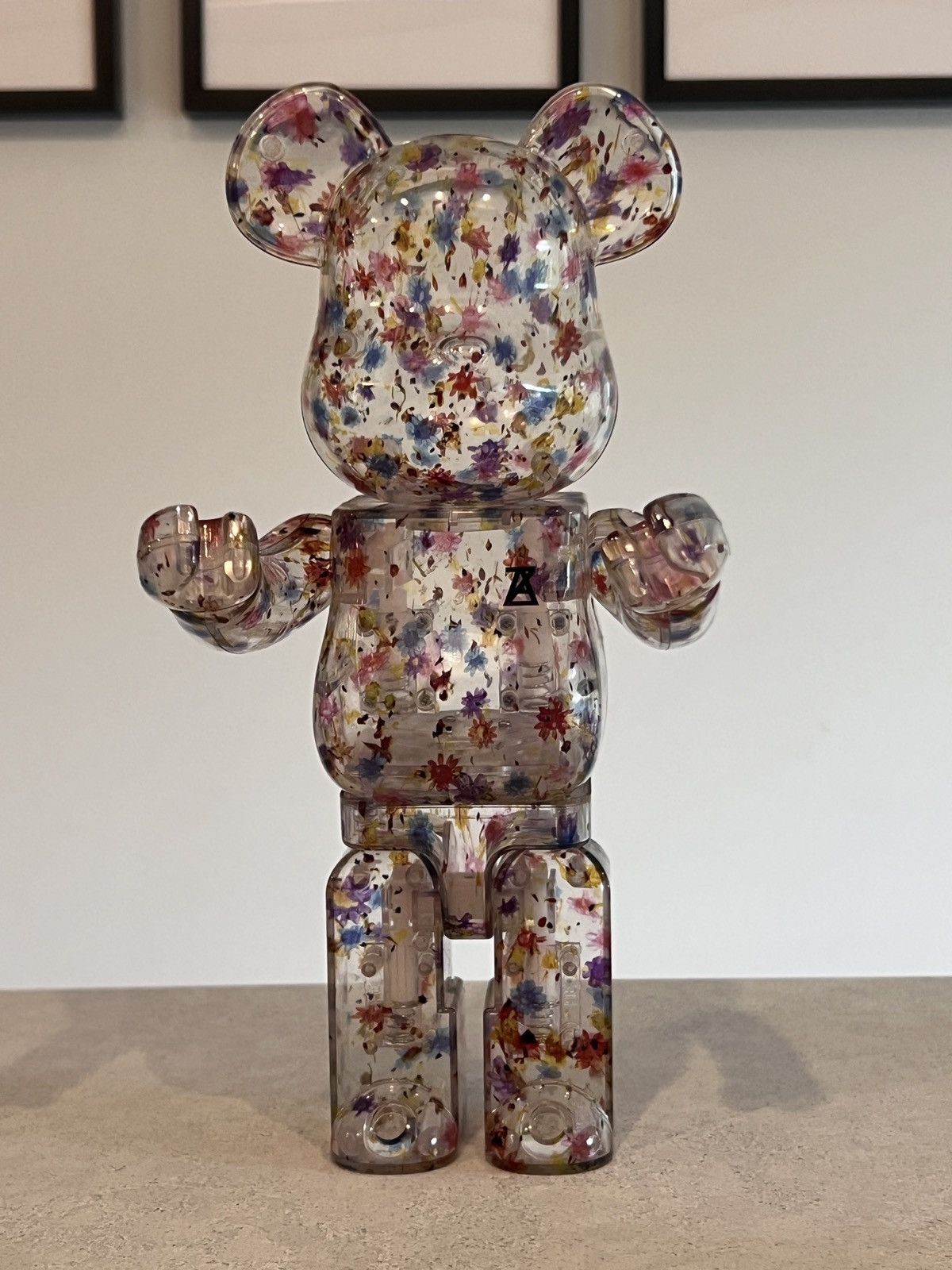 Other Medicom Anever x Bearbrick 400 Toy Clear Bear Size ONE SIZE - 1 Thumbnail