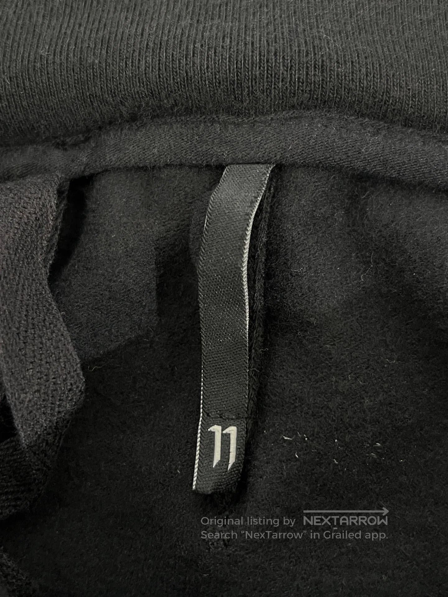 11 By Boris Bidjan Saberi Boris Bidjan Saberi 11by BBS Fleece Jogger Pants. Size US 26 / EU 42 - 8 Thumbnail
