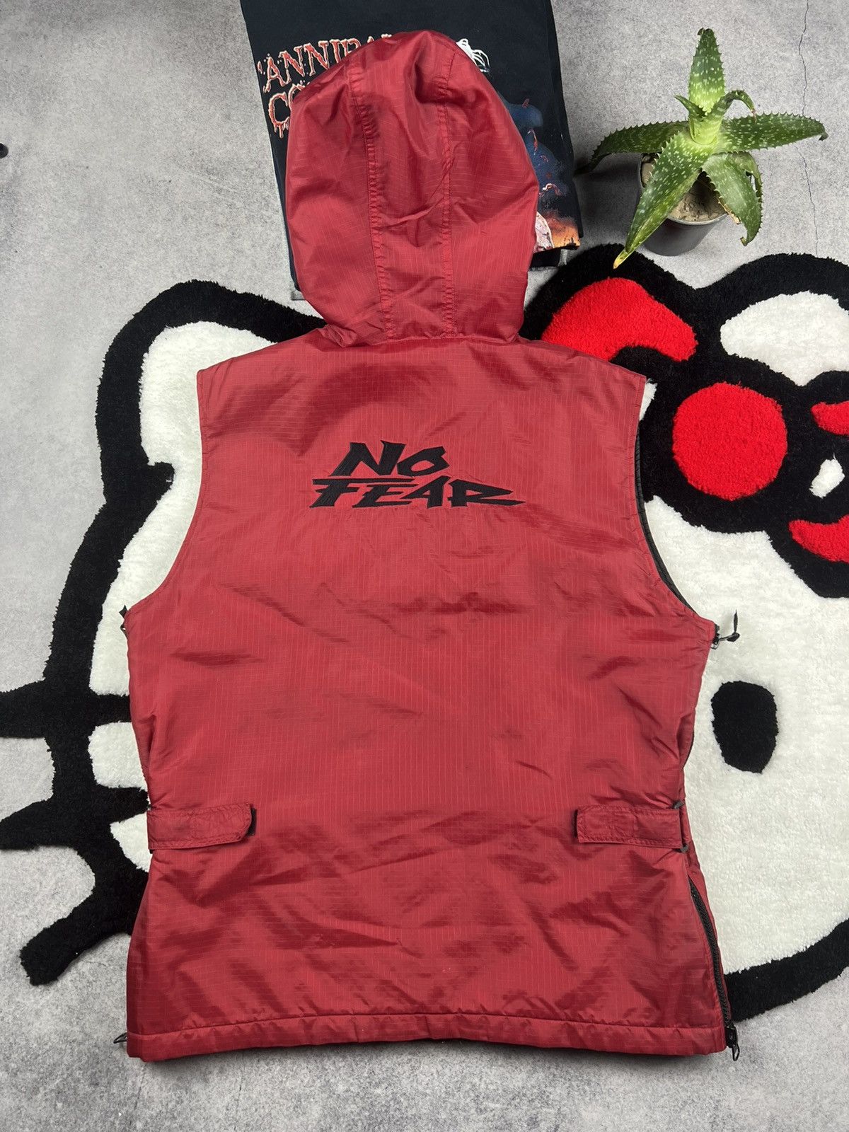 No Fear Crazy Vintage No Fear Skateboarding Oversized Vest Size US S / EU 44-46 / 1 - 8 Thumbnail