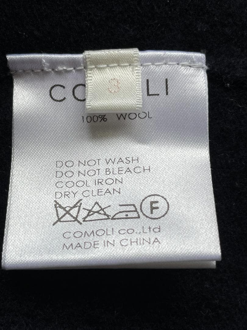 Comoli Boat Neck Wool Knit Size US L / EU 52-54 / 3 - 6 Thumbnail