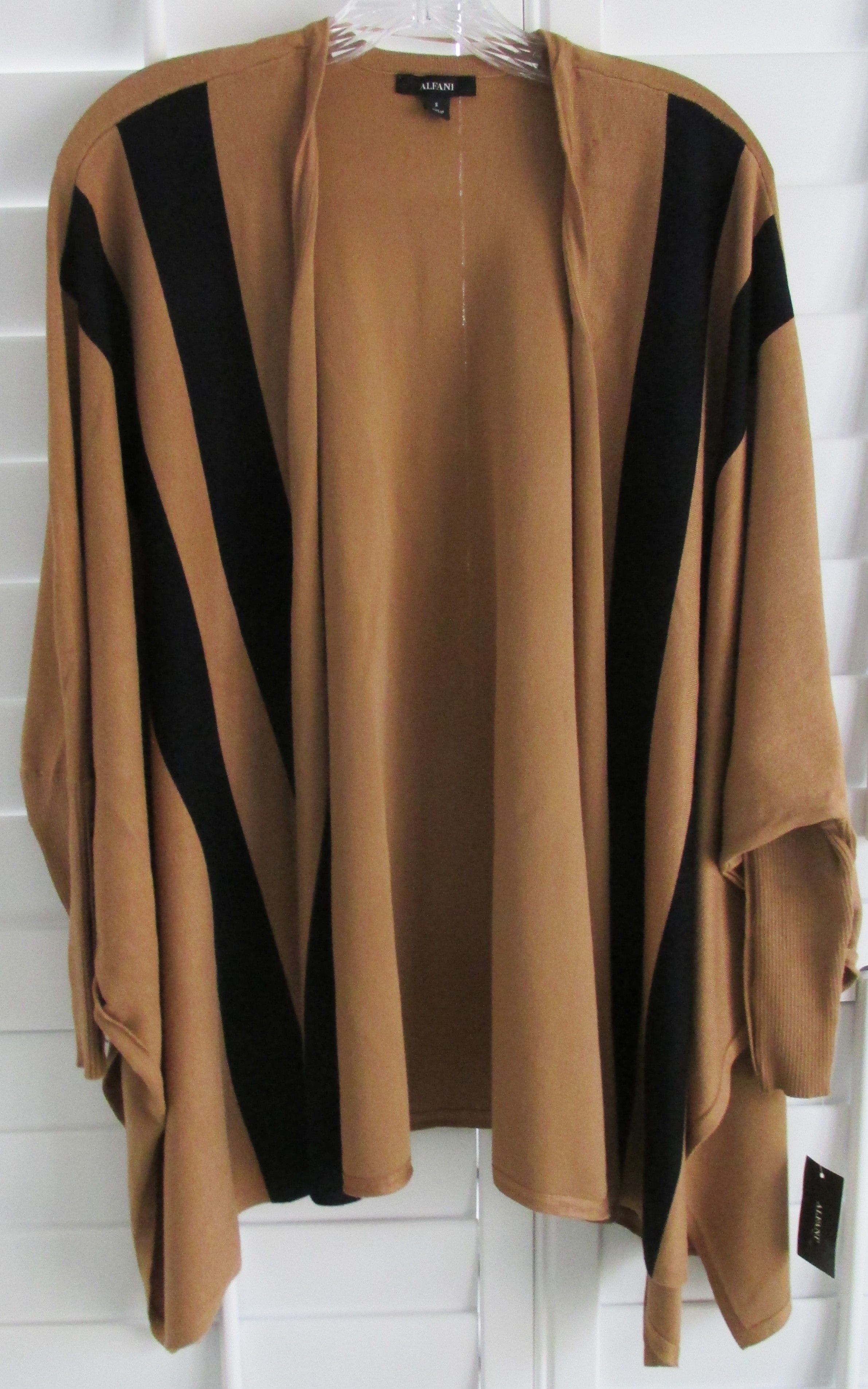 Alfani Alfani (NWT) Women's Open Front Cardigan Sweater Size Small Size S / US 4 / IT 40 - 1 Thumbnail