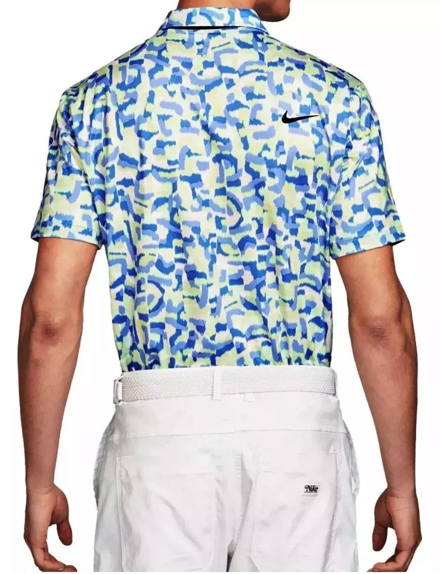 Nike NIKE GOLF TOUR DRI-FIT CONFETTI PRINT POLO SHIRT FD5939-435 Size US M / EU 48-50 / 2 - 4 Thumbnail