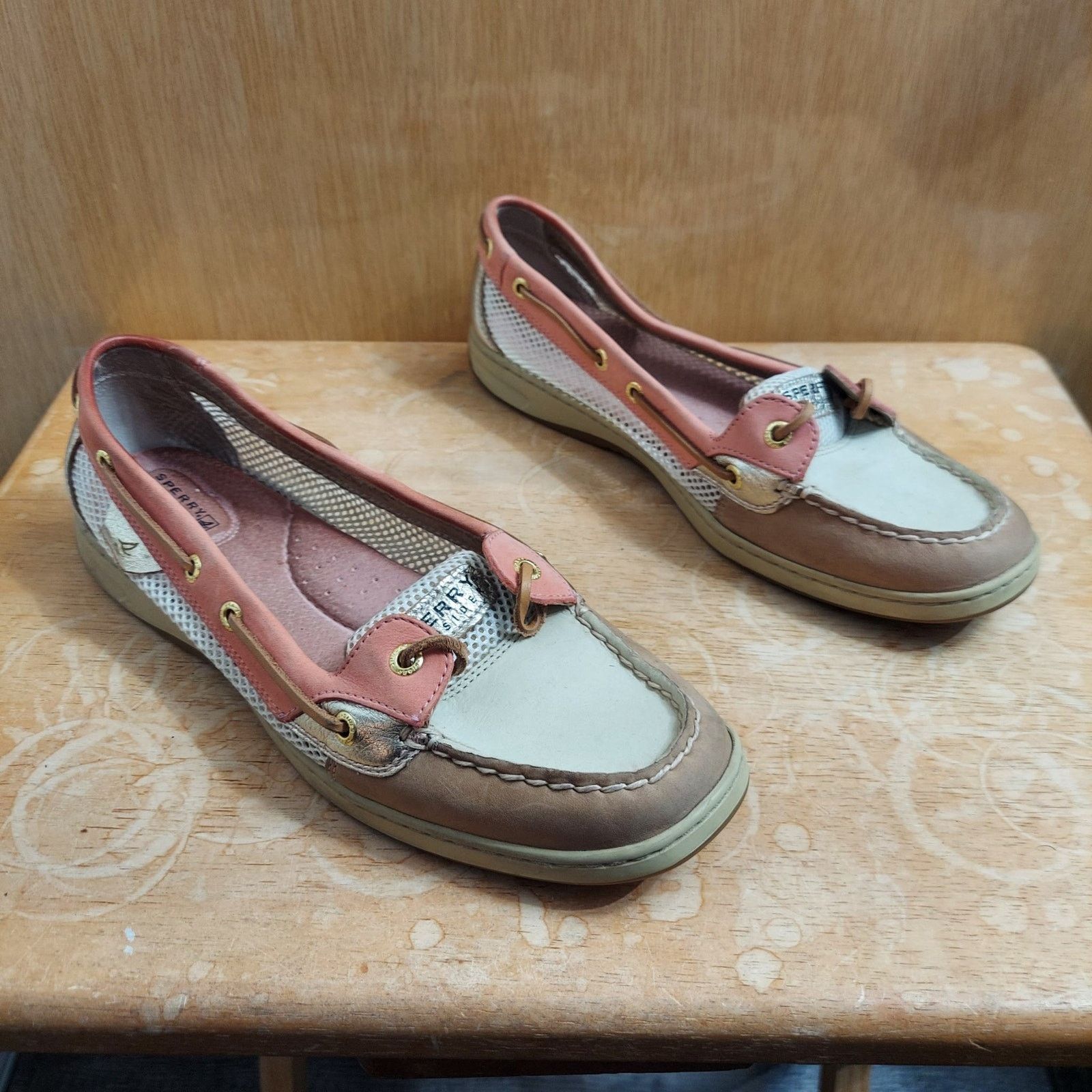 Sperry Sperry Top-Sider Angelfish Womens 11 M Leather Boat Shoes Size US 11 / IT 41 - 2 Thumbnail