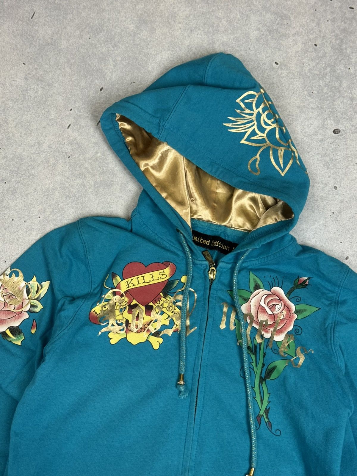 If Six Was Nine If Six Was Nine Avant Garde Ed Hardy Style Zip Hoodie Size M / US 6-8 / IT 42-44 - 4 Thumbnail