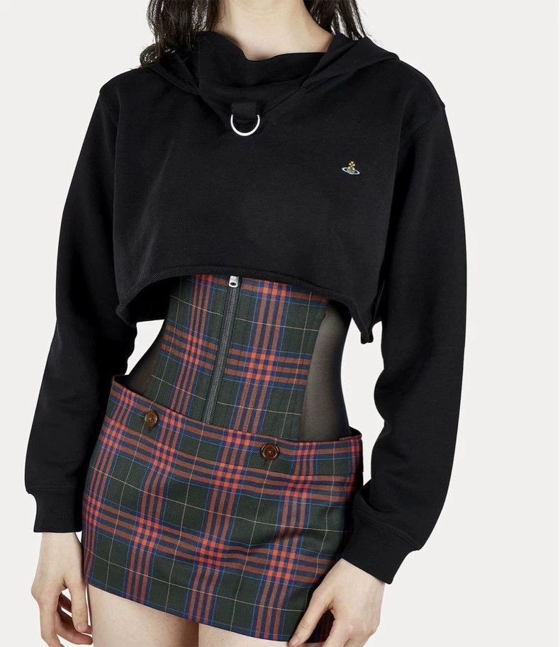 Vivienne Westwood Vivienne Westwood ORB Cropped Hoodie - dmc Size US S / EU 44-46 / 1 - 1 Thumbnail