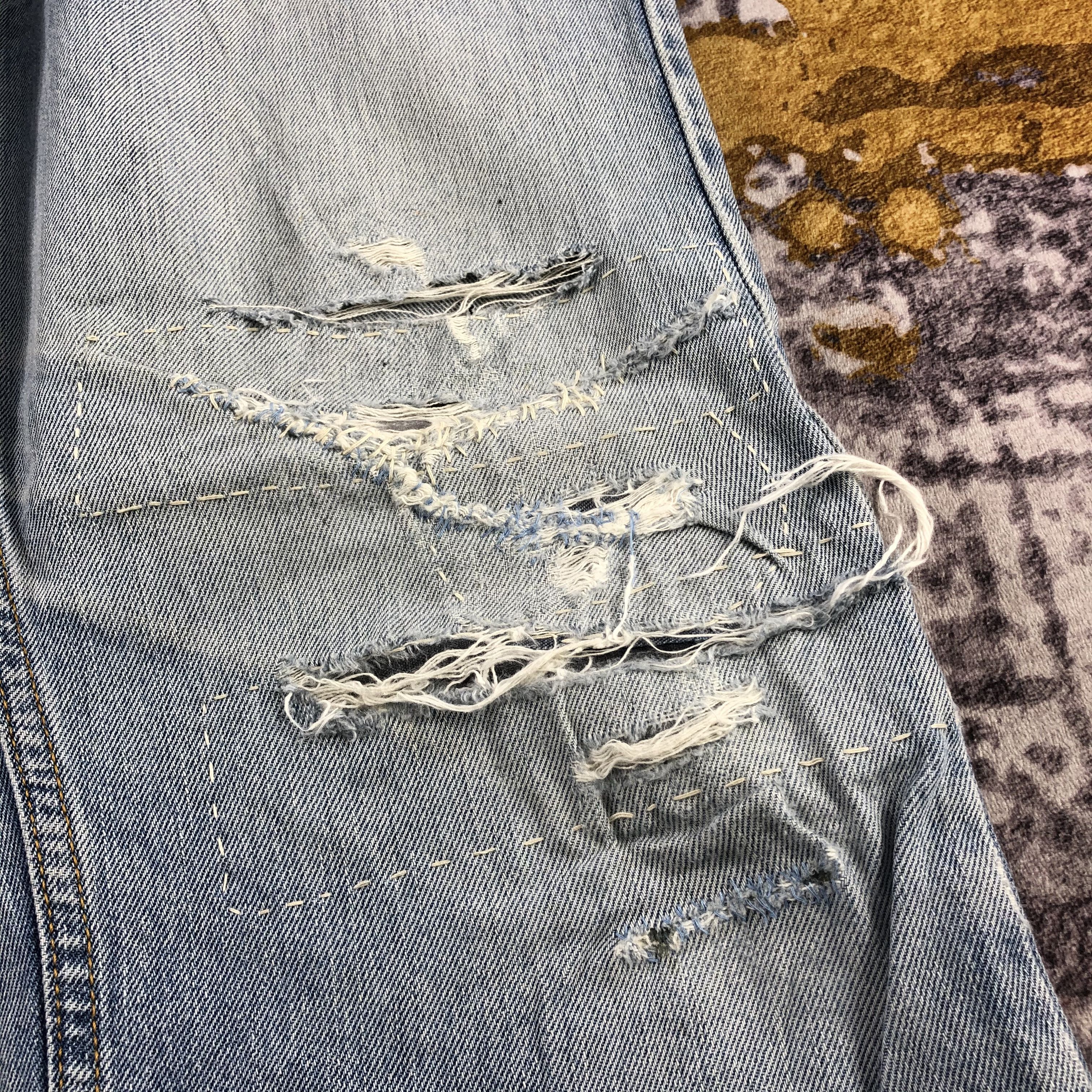 Levi's × Vintage Vintage Light Wash Levis 505 Jeans-JM2768 Size US 35 - 8 Thumbnail