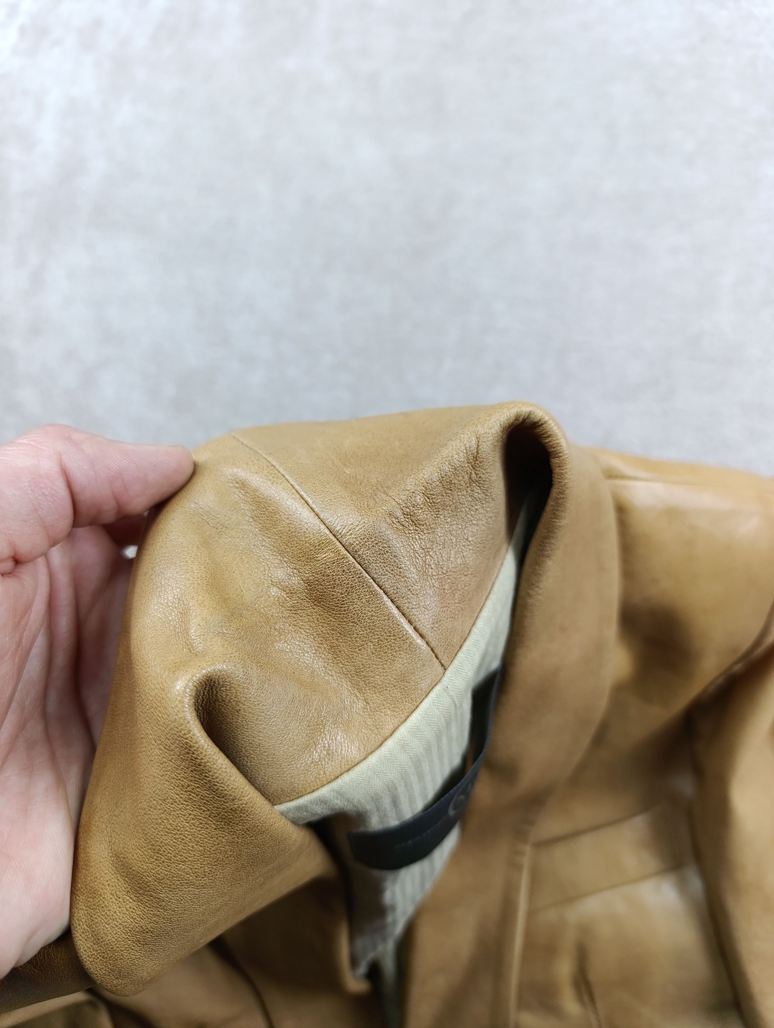 Alexander McQueen McQ Alexander McQueen Lamb Leather Blazer Jacket Size IT 40 Size S / US 4 / IT 40 - 13 Thumbnail