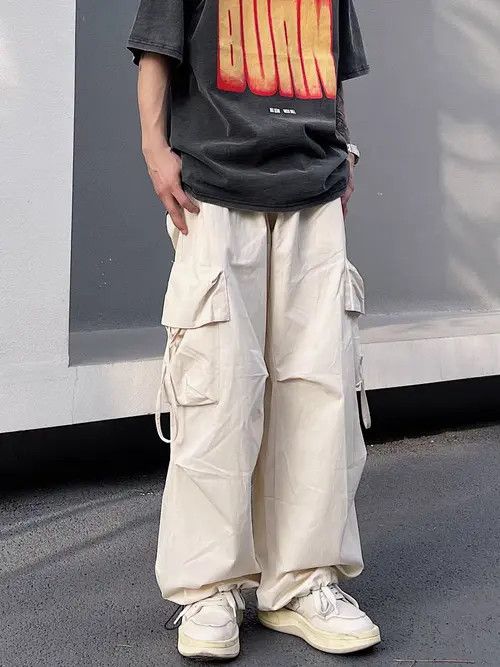 Japanese Brand Misao Vintage High Street Multi-Pocket Casual Trousers Size US 33 - 6 Thumbnail