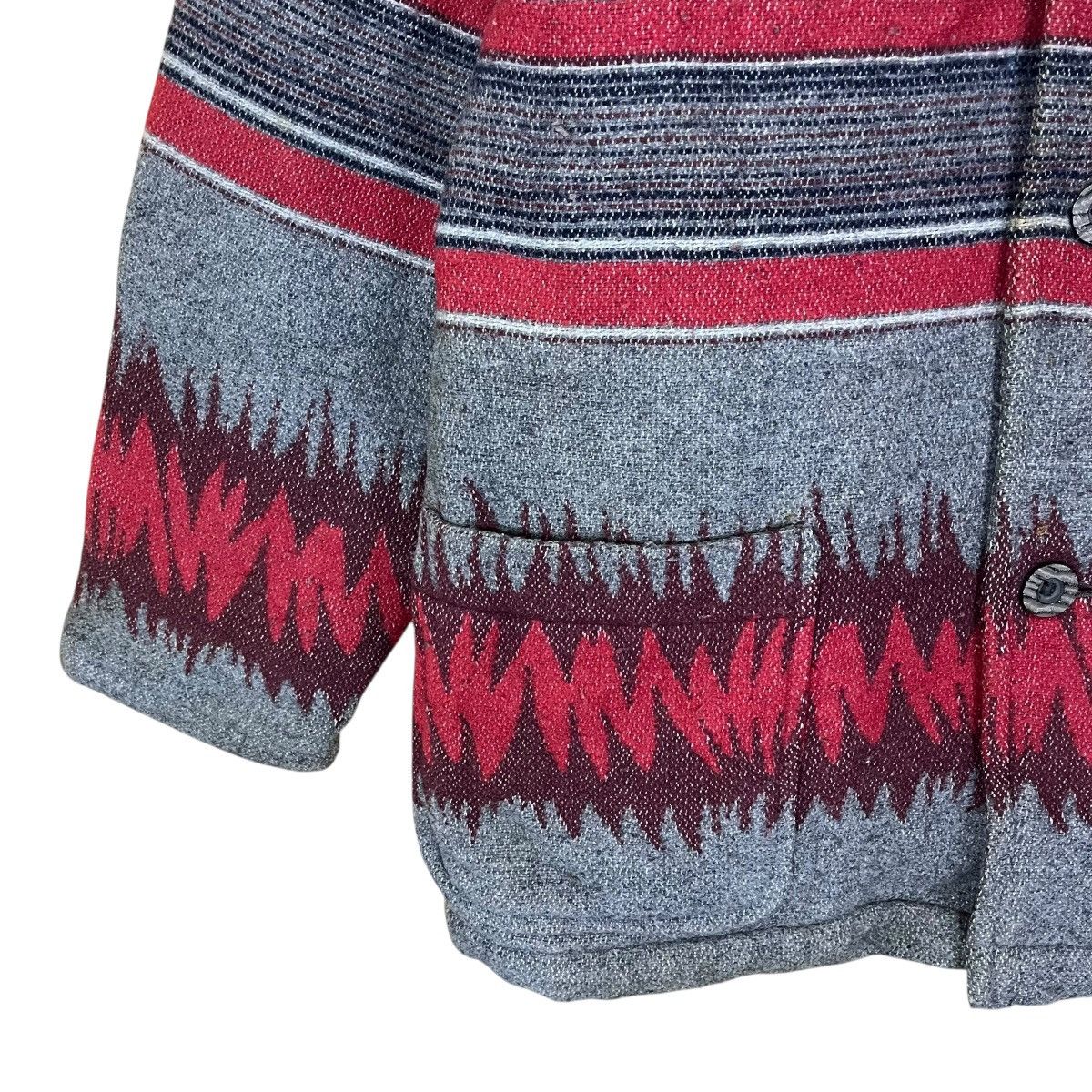 Pendleton Vintage 90’s Wonder Bear Native Hippie Button Jacket Size US M / EU 48-50 / 2 - 6 Thumbnail