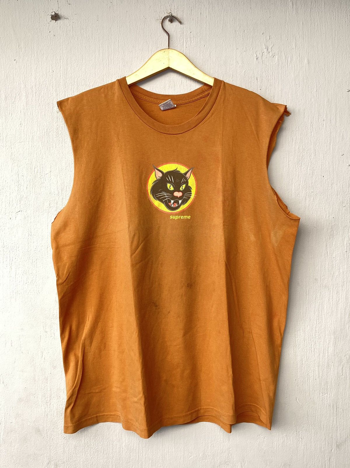 Supreme Vintage Supreme Sleeveless Custom Tee Size US XXL / EU 58 / 5 - 1 Thumbnail