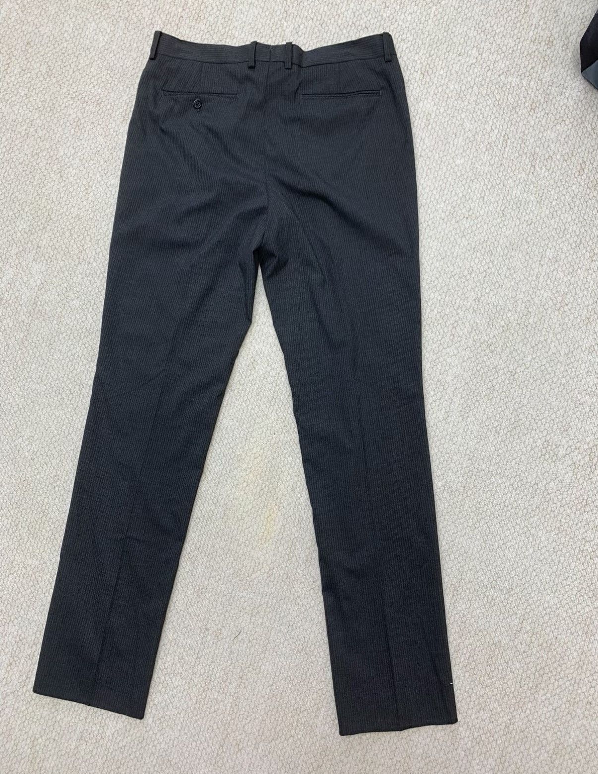 Paul Smith PAUL SMITH Classic Striped Formal Wool Trousers Size US 36 / EU 52 - 6 Thumbnail