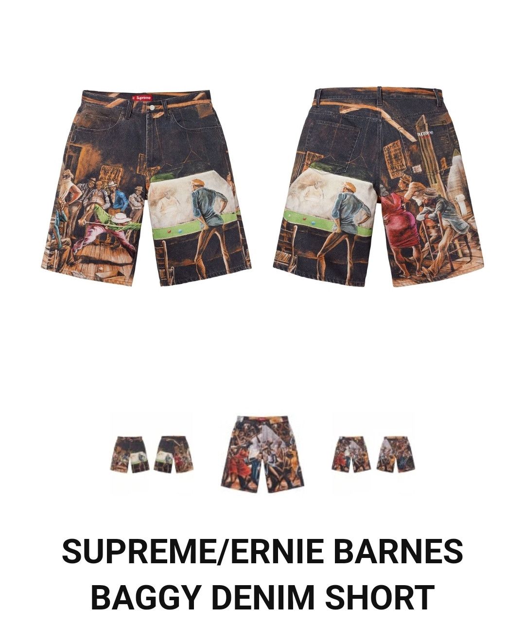Supreme Baggy Denim Short 
