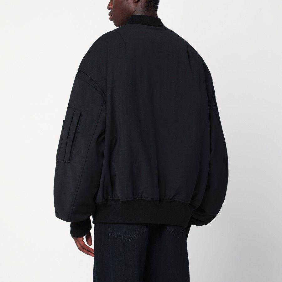 Entire Studios o1d2blof0226 Zip-Up Bomber Jacket in Black Size US L / EU 52-54 / 3 - 3 Thumbnail