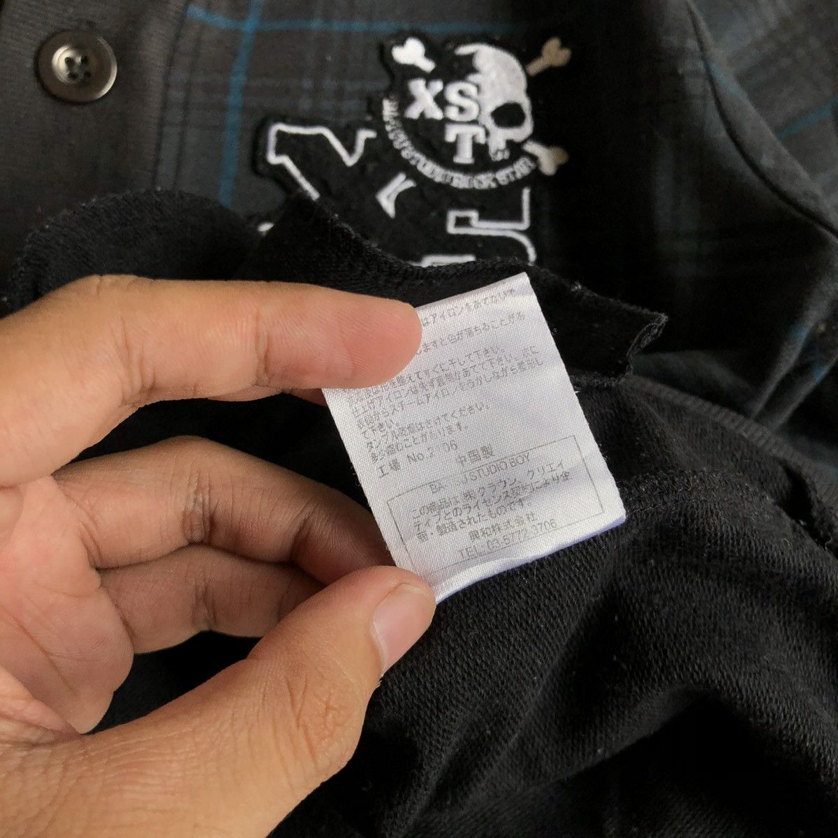 20471120 2000s Ba-Tsu Studio Skull Logo Punk Button Hoodie Sly Style Size US M / EU 48-50 / 2 - 16 Thumbnail