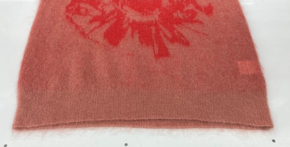 Saint Michael SAINT MICHAEL 22AW CLOWN Mohair Blend Sweater Peach L Size US L / EU 52-54 / 3 - 6 Thumbnail