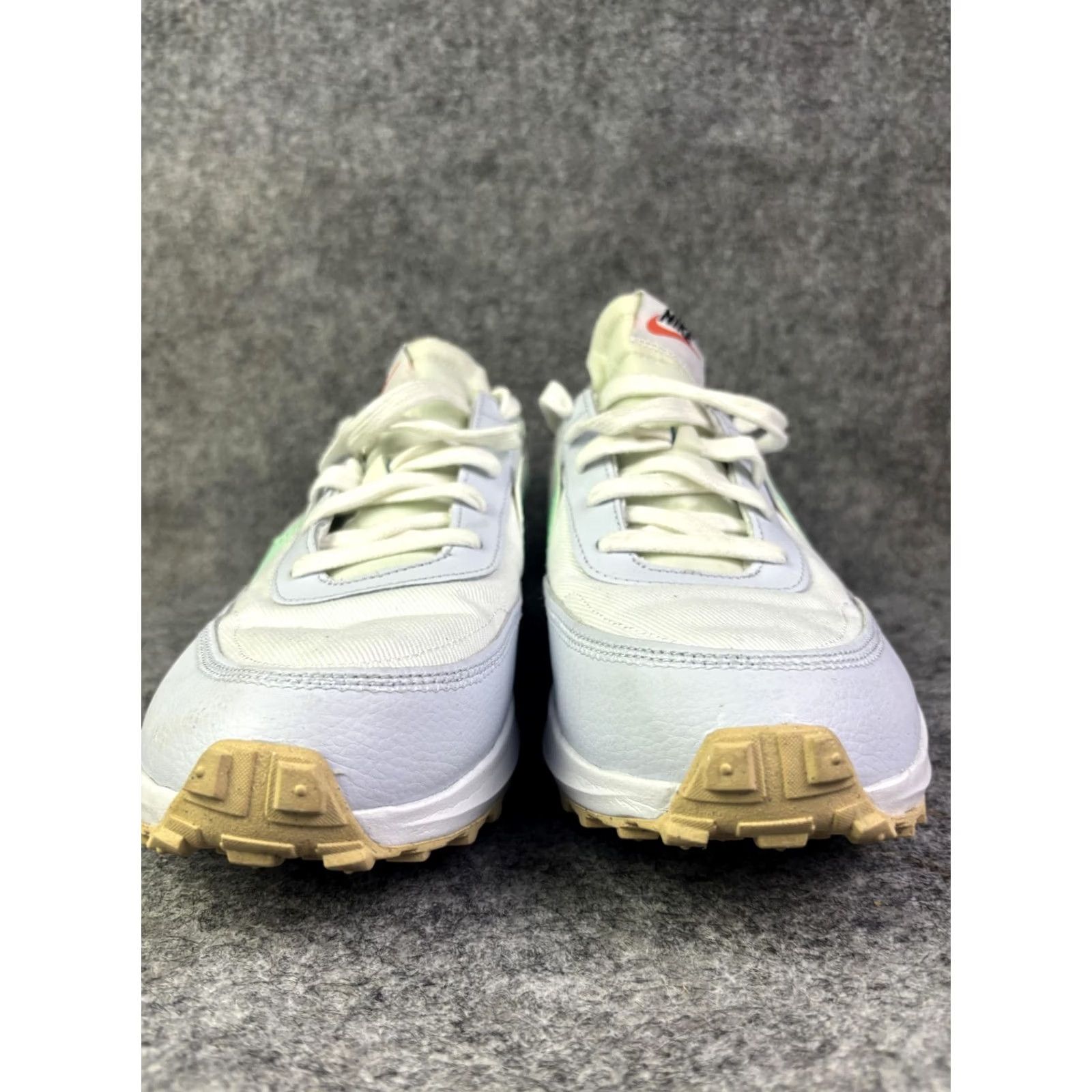 Nike Nike Waffle Debut Shoes Mens 11.5 White Mint Green Low Top Running Sneakers Size US L / EU 52-54 / 3 - 2 Thumbnail