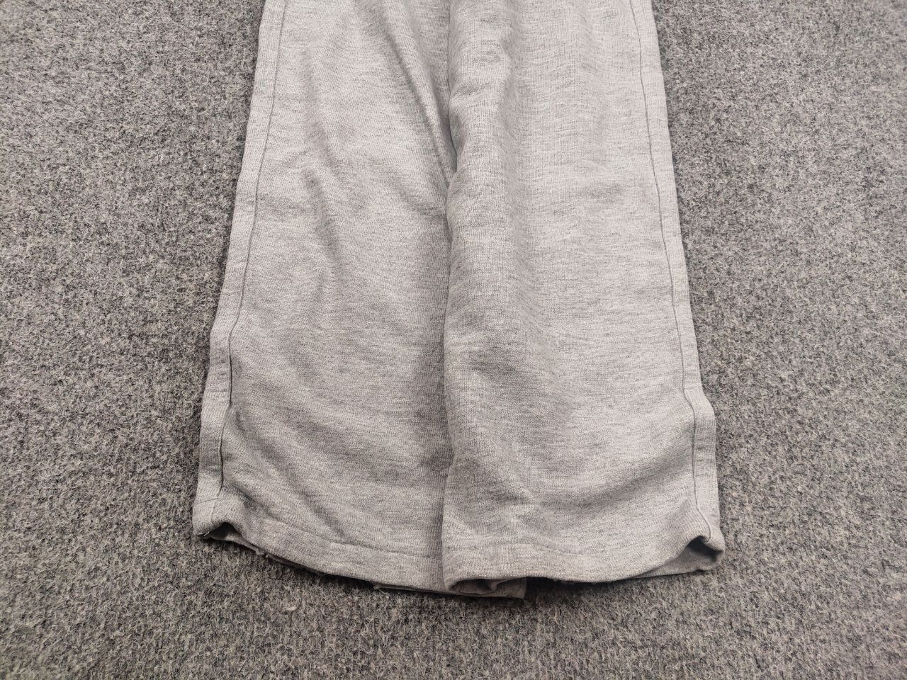 Nike Vintage Nike Swoosh Gray Cotton Baggy Track Pants Y2K Style Size US 34 / EU 50 - 5 Thumbnail