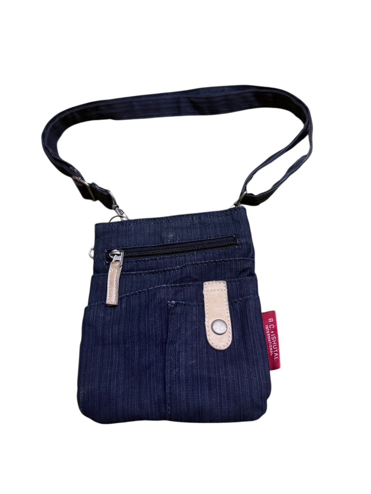Japanese Brand B.C.+ISHUTAL Crossbody Bag Denim Size ONE SIZE - 5 Thumbnail