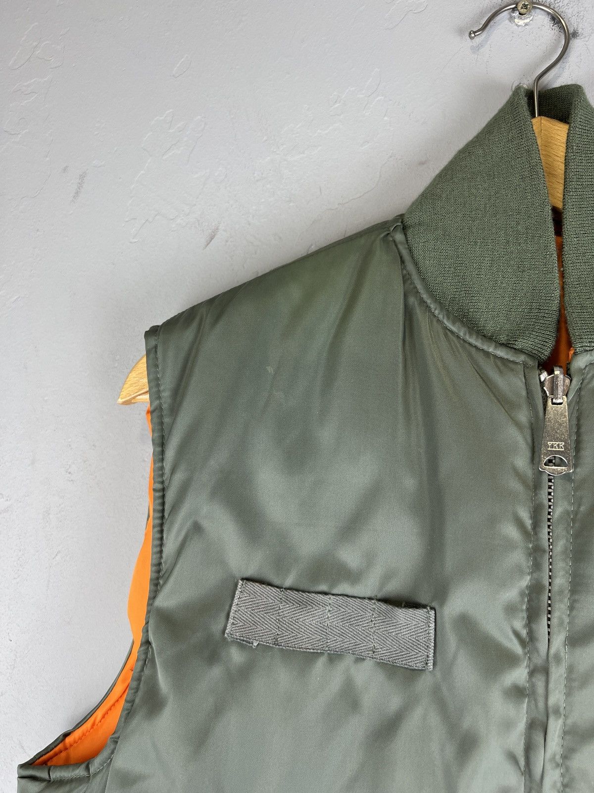 Designer × Japanese Brand 💥VERY RARE KIFFE MA 1 Big Fit Vest military RRP 1000$ Size M / US 6-8 / IT 42-44 - 6 Thumbnail