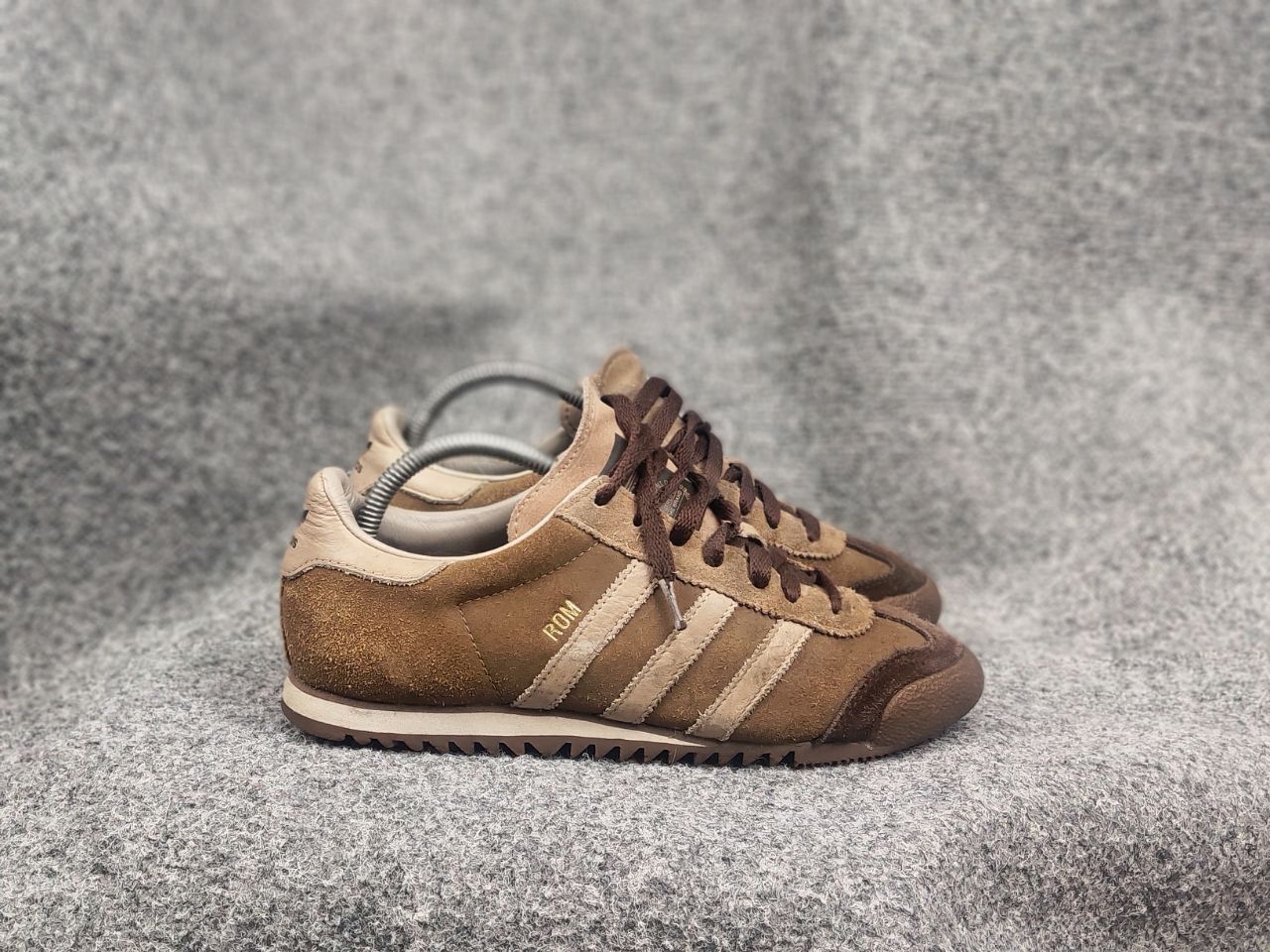 Adidas Vintage Adidas Originals Rom Leather Sneakers Y2K Shoes Size US 9 / IT 39 - 1 Thumbnail