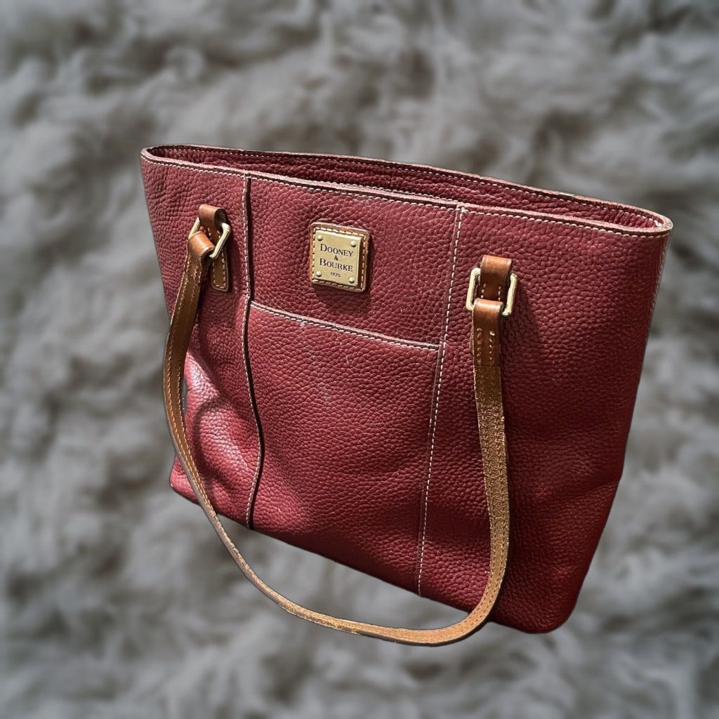 VINTAGE Dooney Bourke Leather Purse Crossbody Bag Women Medium