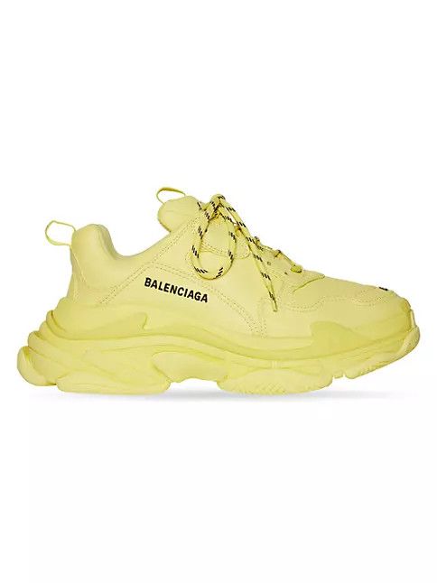 o1la1rc1a1123 Triple S Sneakers in Light Yellow