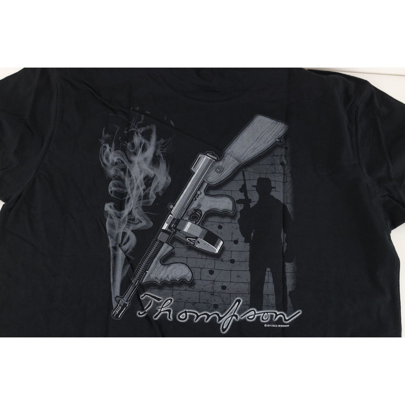 Vintage Deadstock Vintage Auto Ordnance Thompson Tommy Gun T-Shirt Size US XL / EU 56 / 4 - 5 Thumbnail
