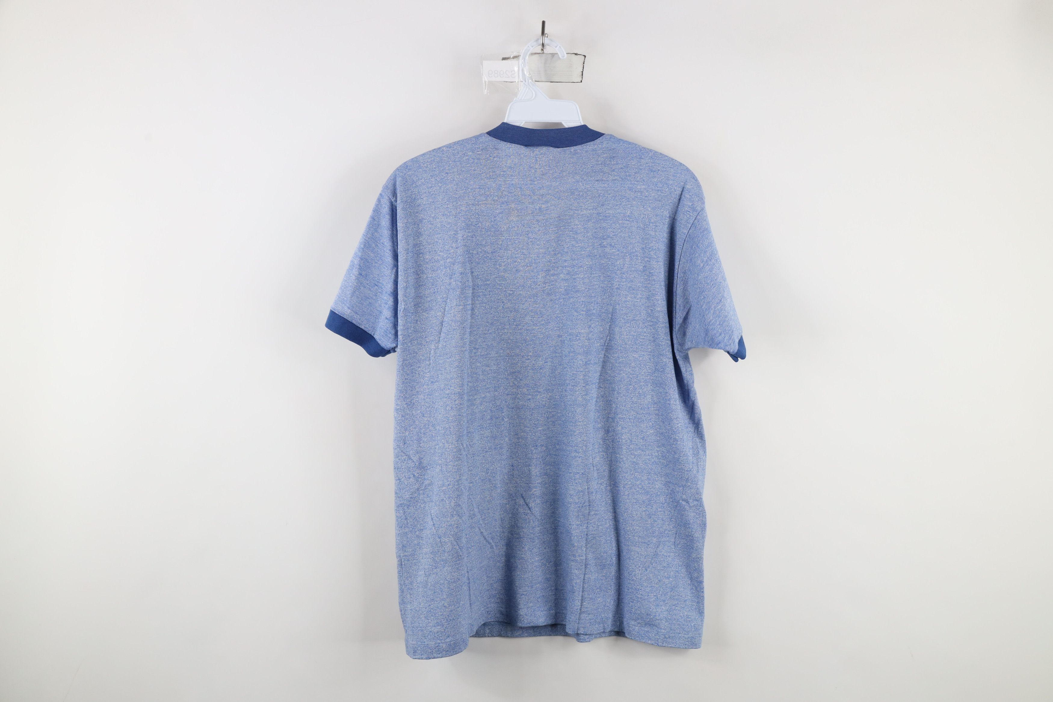 Levi's Vintage 80s Levis Los Angeles Short Sleeve Ringer T-Shirt Size US M / EU 48-50 / 2 - 10 Thumbnail