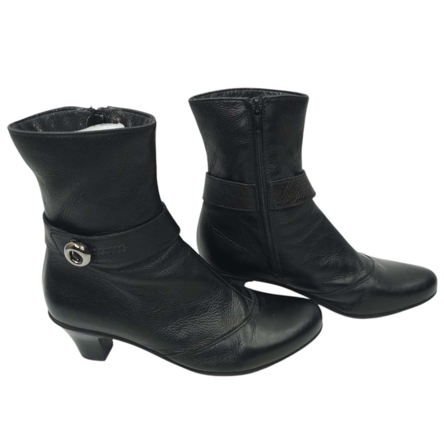 Other La Canadienne Ankle Boot Womens Size 7.5 M Side Zip Black Size US 7.5 / IT 37.5 - 17 Thumbnail