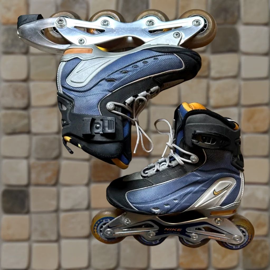 Nike Vintage 90s Nike Air Max N-Dorfin 3 Roller Blade Skates - Size 6 RARE - Women's Size US 6 / IT 36 - 1 Thumbnail