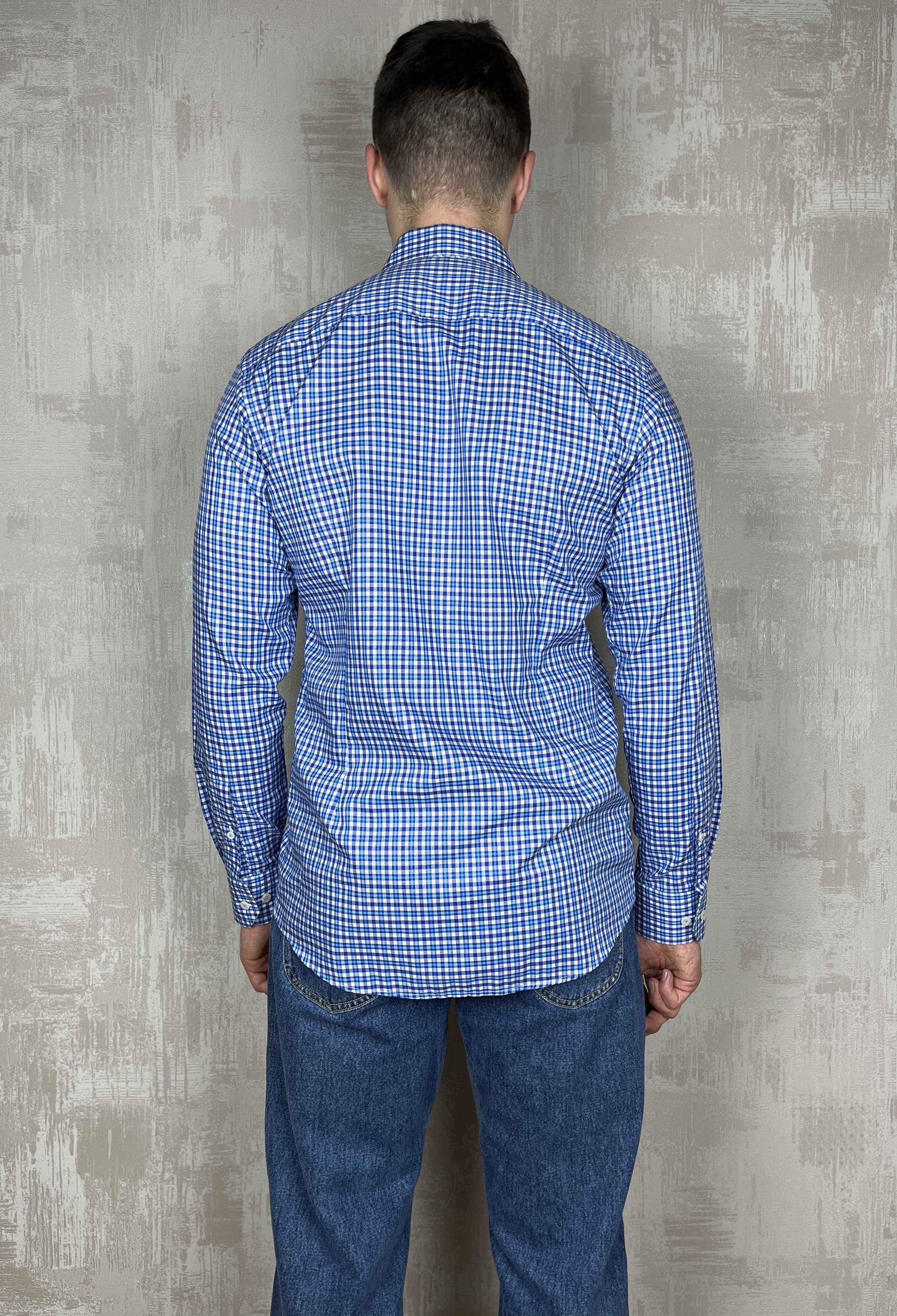 Eton Eton Check Dress Shirt Long Sleeve Men's Size 39 15.5 Size US M / EU 48-50 / 2 - 12 Thumbnail