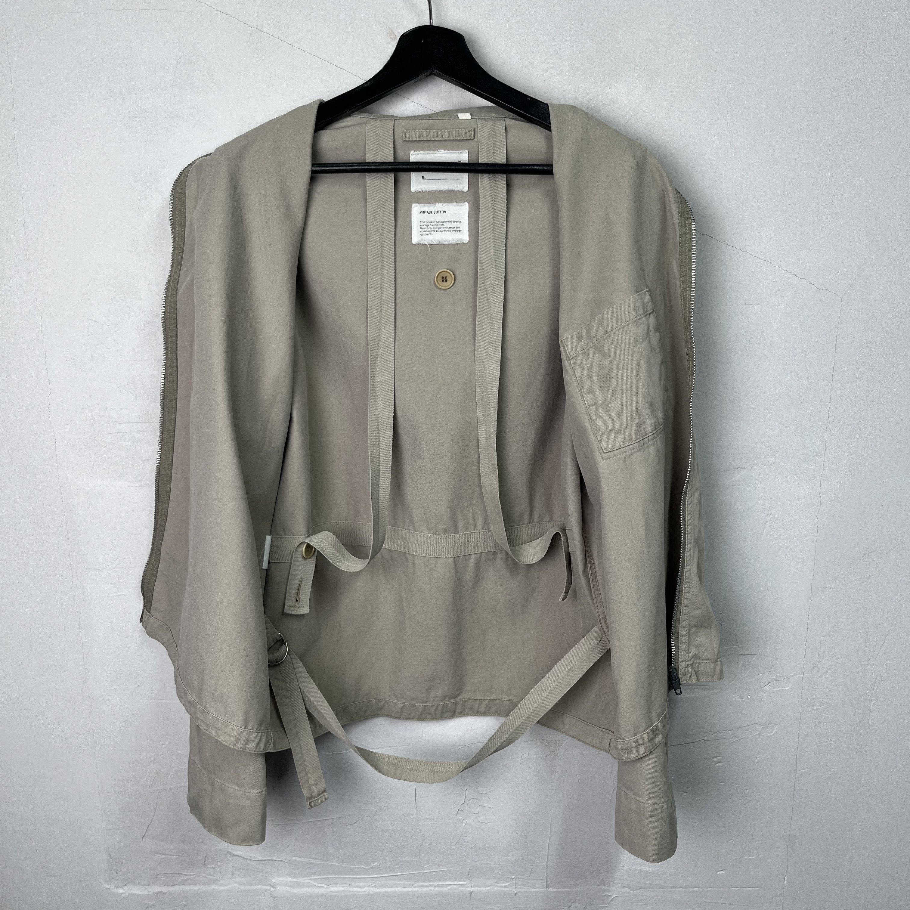 Helmut Lang Helmut Lang SS00 Bondage One Pocket Zip Jacket Size US M / EU 48-50 / 2 - 2 Thumbnail