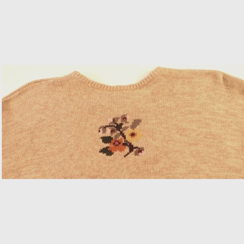 Northern Reflections Northern Reflections Knit Tunic Sweater Florals Leaves Large Size L / US 10 / IT 46 - 4 Thumbnail