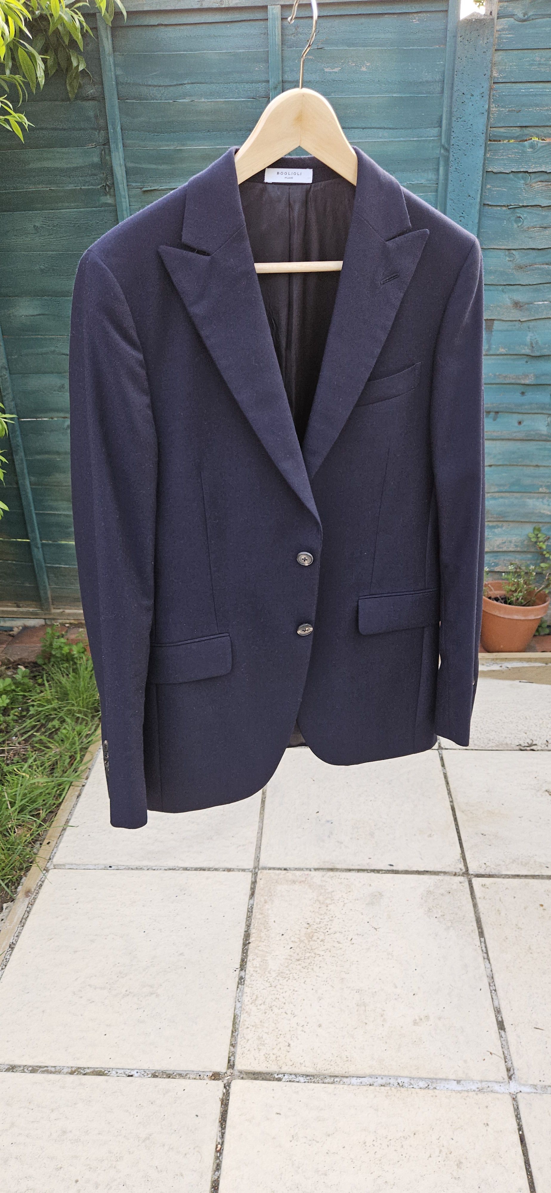 Boglioli 2Pc Suit. Single-Breast Wool. Unworn, IT 46, rrp $2000 Size 36R - 8 Thumbnail