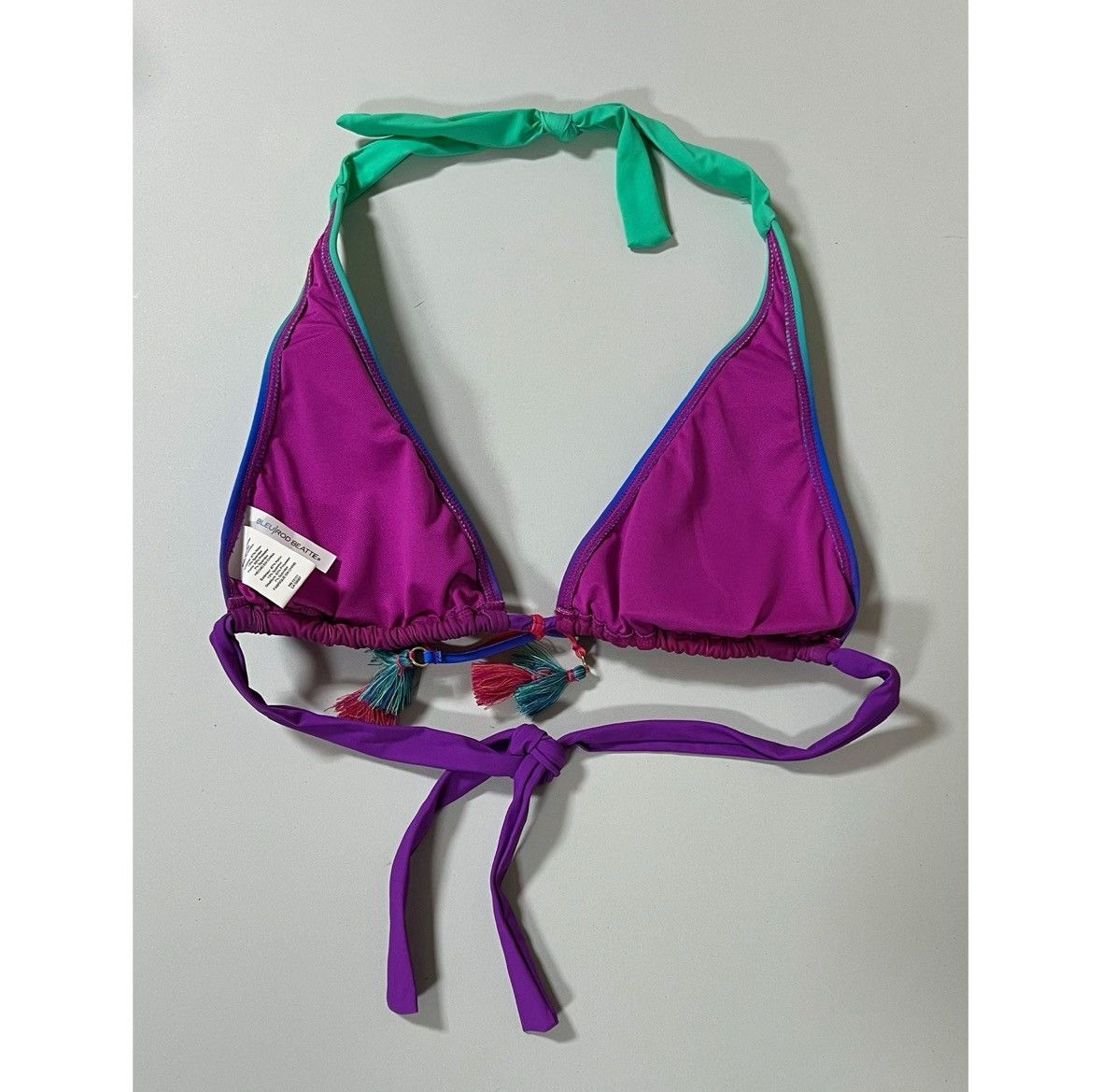 Other Purple Ombré Tassels Bikini Swimwear Bathing Suit Size 4 💜✨ Size S / US 4 / IT 40 - 3 Thumbnail