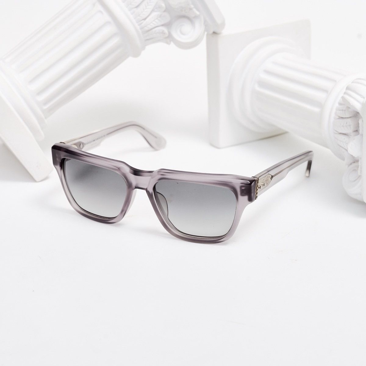 Chrome Hearts CHROME HEARTS MIDIXATHRILL I MATTE GRAPHITE SUNGLASSES Size ONE SIZE - 1 Thumbnail